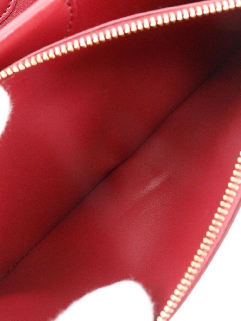 BURBERRY Shoulder wallet Shoulder Bag 2WAY Red Cowhide Women - Picture 7 of 12